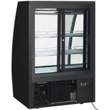 Empura Refrigeration E-RDC36 Refrigerated Deli Display Case 36-1/4"W X 33-1/8"D X 54-7/8"H Curved Glass Front