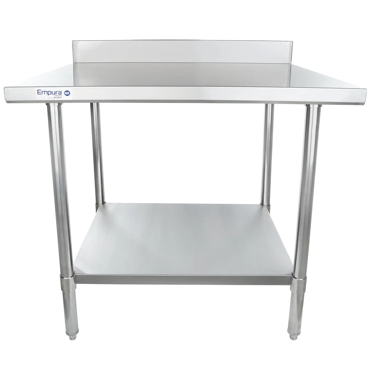 Empura Stainless SWT4B3036 Work Table 36"W X 30"D X 35"H Super Duty