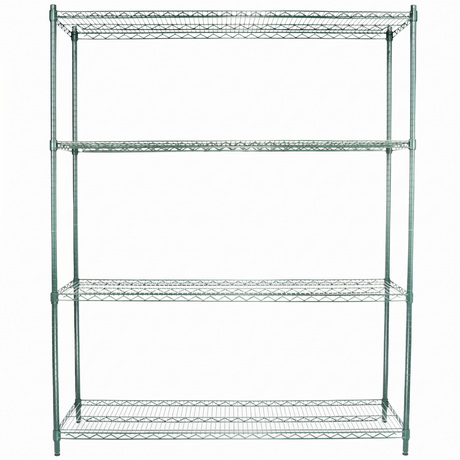 Empura Stainless E-WS186074 Shelving Unit 60"W X 18"D X 74"H 4-shelf