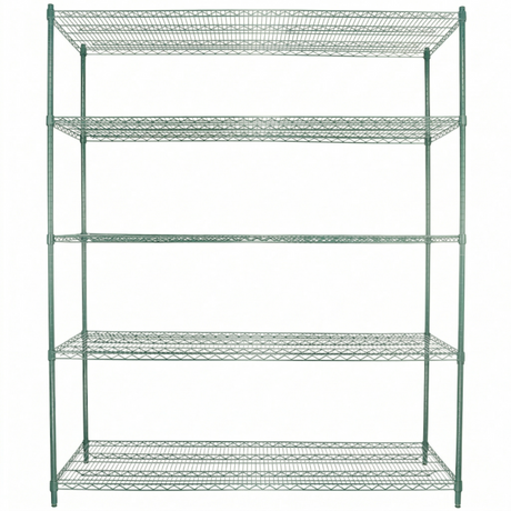 Empura Stainless E-WS247286 Shelving Unit 72"W X 24"D X 86"H 5-shelf