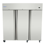 Empura Refrigeration E-KB82TF Reach-In Freezer 3 Swing Solid Doors 81"W X 32.7"D X 82.3"H