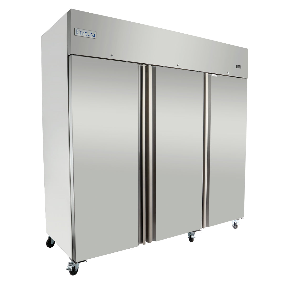Empura Refrigeration E-KB82TF Reach-In Freezer 3 Swing Solid Doors 81"W X 32.7"D X 82.3"H