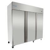 Empura Refrigeration E-KB82TF Reach-In Freezer 3 Swing Solid Doors 81"W X 32.7"D X 82.3"H