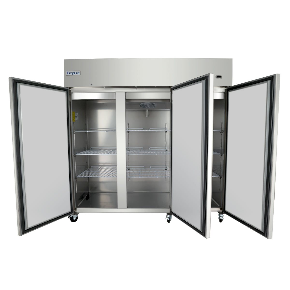 Empura Refrigeration E-KB82TF Reach-In Freezer 3 Swing Solid Doors 81"W X 32.7"D X 82.3"H
