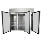 Empura Refrigeration E-KB82TF Reach-In Freezer 3 Swing Solid Doors 81"W X 32.7"D X 82.3"H