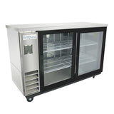 Empura Refrigeration E-KBB60-2G-24SD-S Back Bar Cooler 61.1"W X 24.4"D X 41.7"H 16.6 Cu. Ft. Capacity