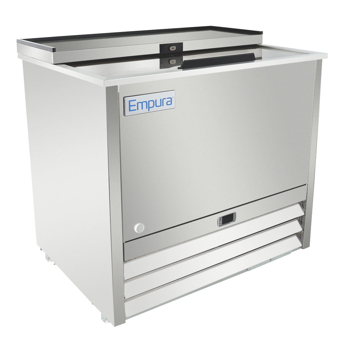 Empura Refrigeration E-KBGF36-S Glass Froster 36 13/16"W X 27 1/16"D X 34 7/8"H 2 Shelves And Bottom Rack Standard