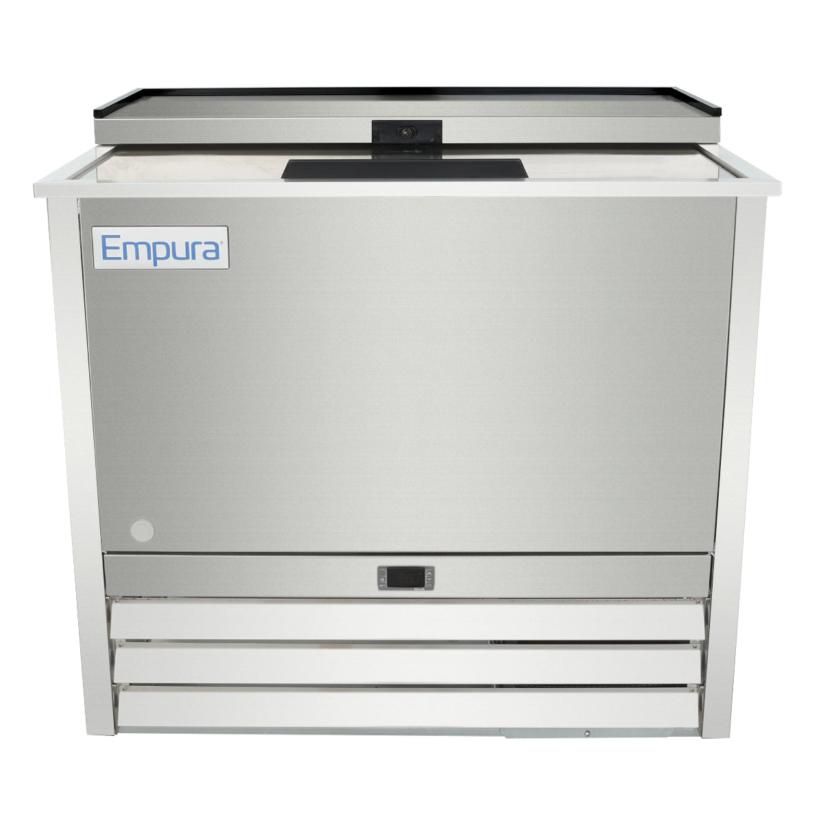 Empura Refrigeration E-KBGF36-S Glass Froster 36 13/16"W X 27 1/16"D X 34 7/8"H 2 Shelves And Bottom Rack Standard