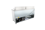 Empura Refrigeration E-KSP72M-D4 Refrigerated Sandwich/Salad Mega Top Prep Table With Drawers