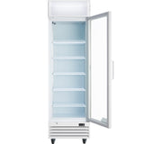 Empura Refrigeration EGM-13W Refrigerated Merchandiser 22.72"W X 23.82"D X 77.95"H 12 Cu. Ft. Capacity