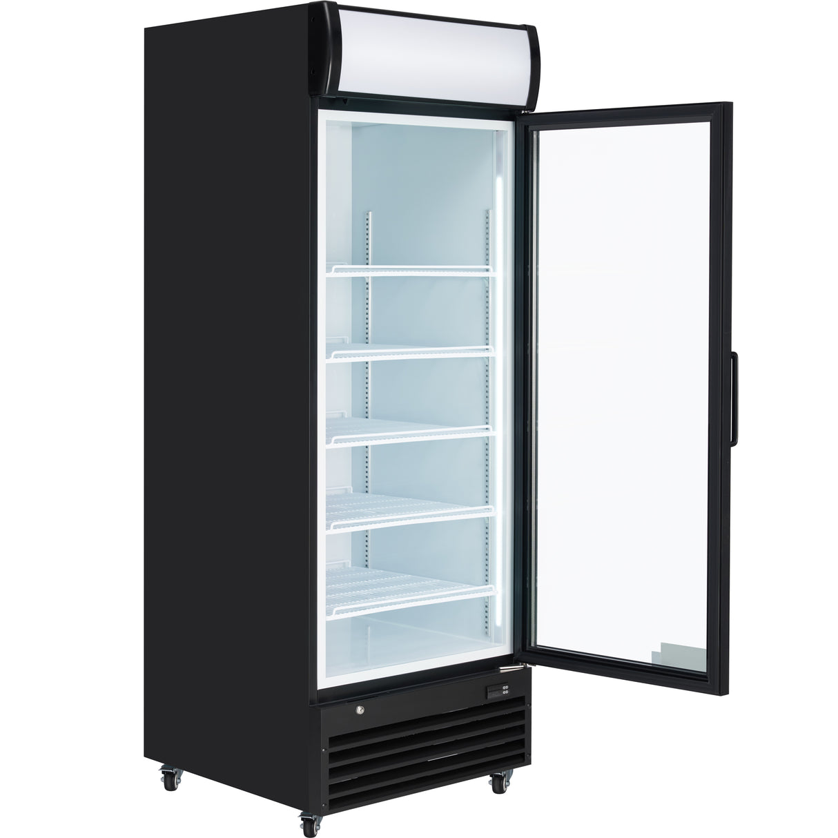 Empura Refrigeration EGM-23B Refrigerated Merchandiser 27.56"W X 31.1"D X 81.02"H 21 Cu. Ft. Capacity