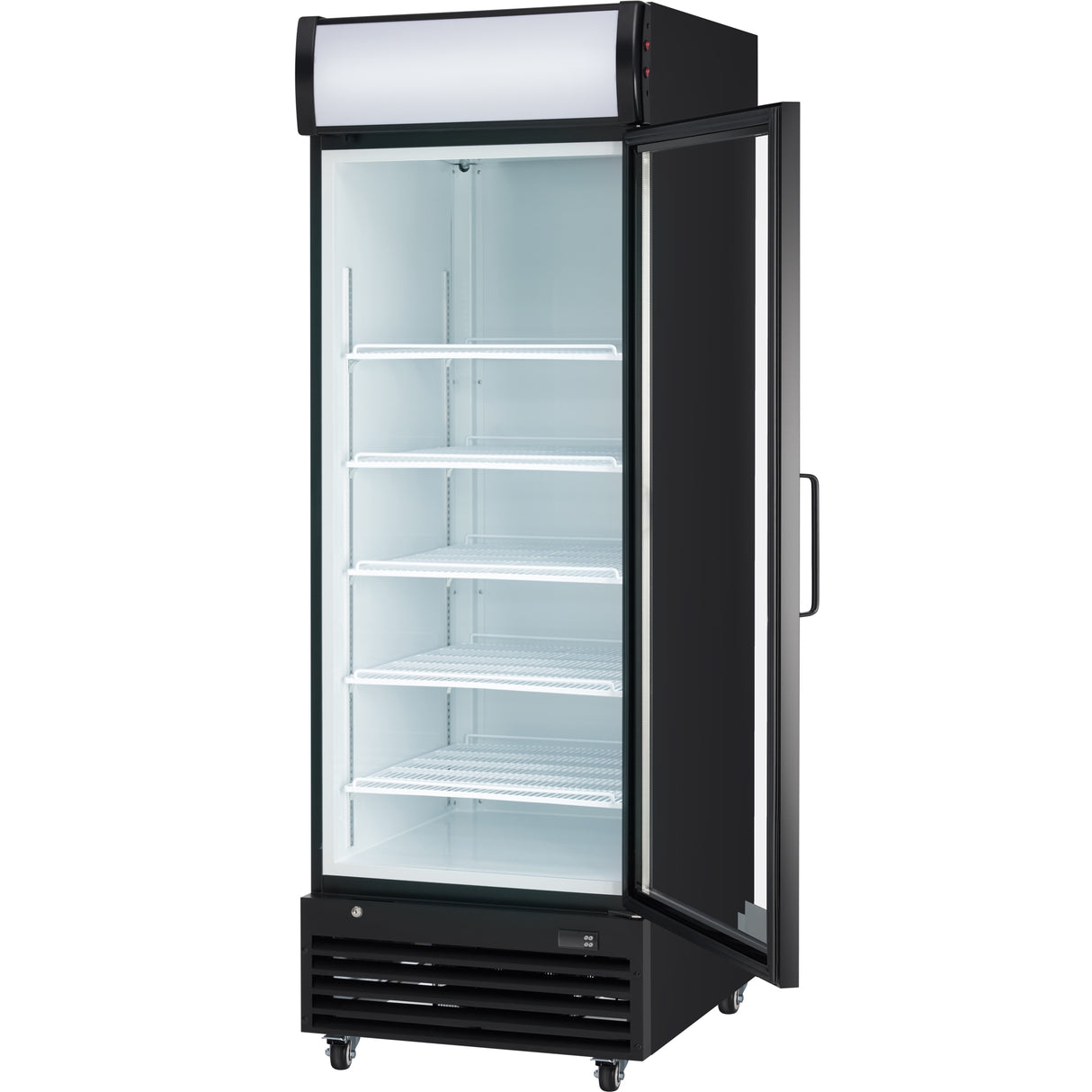 Empura Refrigeration EGM-23B Refrigerated Merchandiser 27.56"W X 31.1"D X 81.02"H 21 Cu. Ft. Capacity