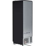 Empura 21" Black Swing Glass Door Merchandiser Refrigerator with ClearKeeper™ Glass, 7.2 Cu. Ft., LED Lighting, Self-Closing Door