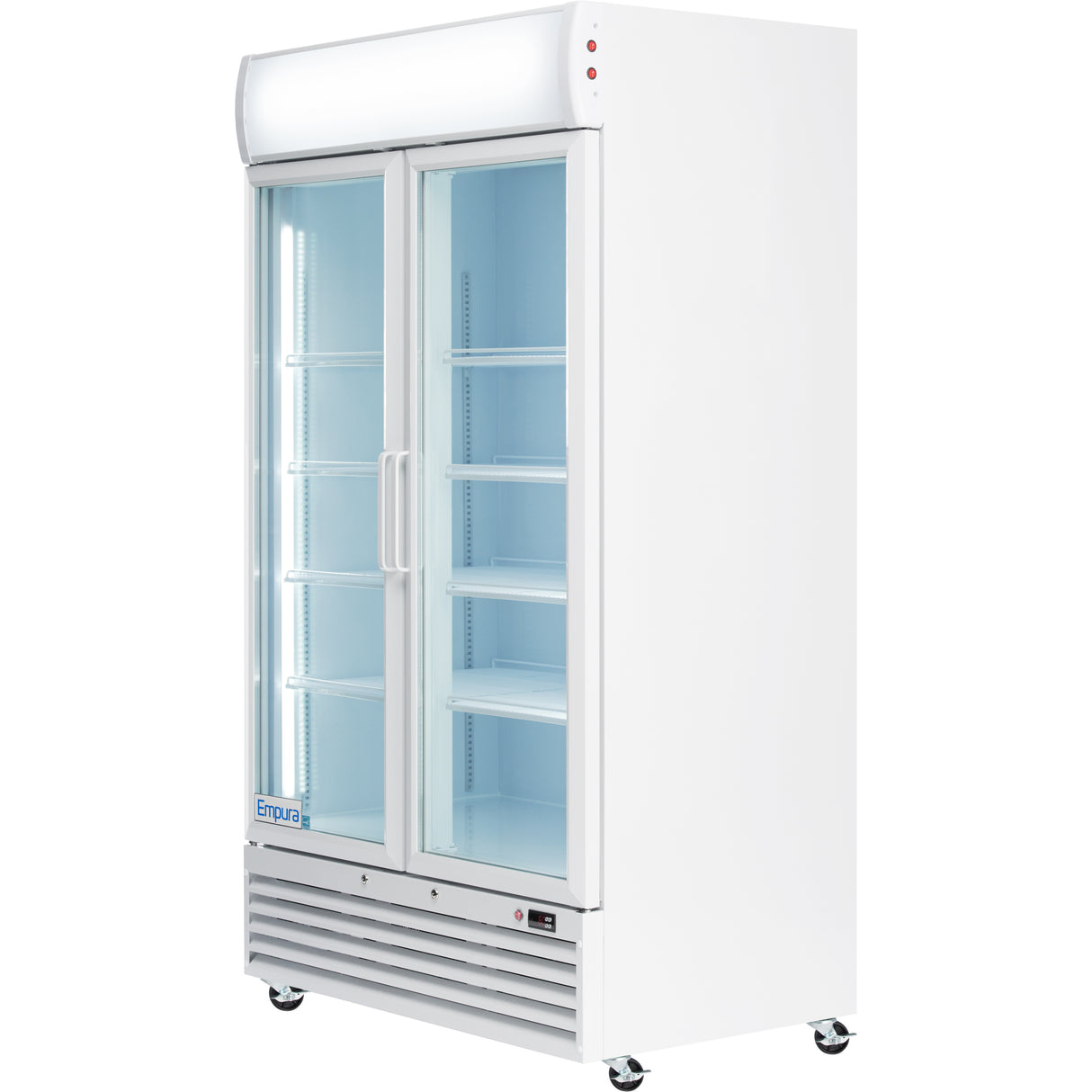 Empura Refrigeration EGM-36W Refrigerated Merchandiser 44.49"W X 28.35"D X 79.65"H 35 Cu. Ft. Capacity