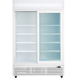 Empura Refrigeration ESM-42W Refrigerated Merchandiser 52.36"W X 27.56"D X 79.65"H 42 Cu. Ft. Capacity