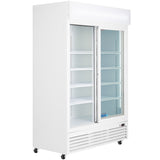 Empura Refrigeration ESM-42W Refrigerated Merchandiser 52.36"W X 27.56"D X 79.65"H 42 Cu. Ft. Capacity