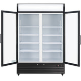 Empura Refrigeration EGM-50B Refrigerated Merchandiser 52.36"W X 32.28"D X 79.65"H 48 Cu. Ft. Capacity