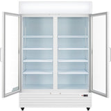 Empura Refrigeration EGM-50W Refrigerated Merchandiser 52.36"W X 32.28"D X 79.65"H 48 Cu. Ft. Capacity