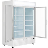 Empura Refrigeration EGM-50W Refrigerated Merchandiser 52.36"W X 32.28"D X 79.65"H 48 Cu. Ft. Capacity