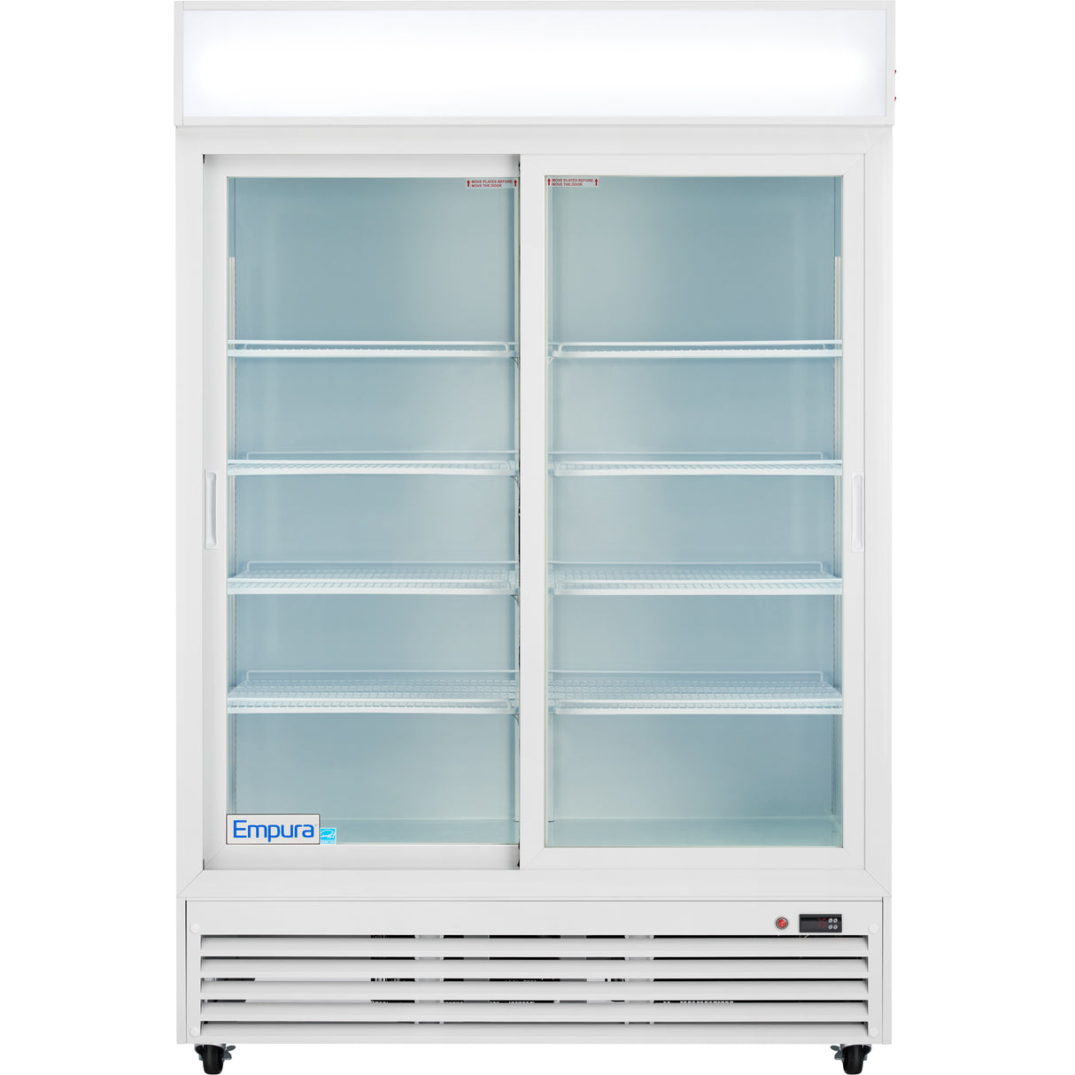 Empura Refrigeration ESM-50W Refrigerated Merchandiser 52.36"W X 31.5"D X 79.65"H 48 Cu. Ft. Capacity