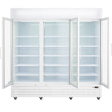 Empura Refrigeration EGM-75W Refrigerated Merchandiser 78.15"W X 32.28"D X 81.02"H 66.6 Cu. Ft. Capacity