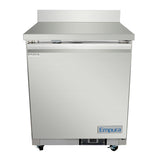 Empura Refrigeration E-KUC27W Undercounter Reach-In Refrigerator Work Top 1 Swing Solid Door
