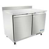 Empura Refrigeration E-KUC48W Undercounter Reach-In Refrigerator Work Top
