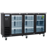 Empura Refrigeration E-KBB72-3G-24 Back Bar Cooler 73.1"W X 24.4"D X 41.7"H 20.8 Cu. Ft. Capacity