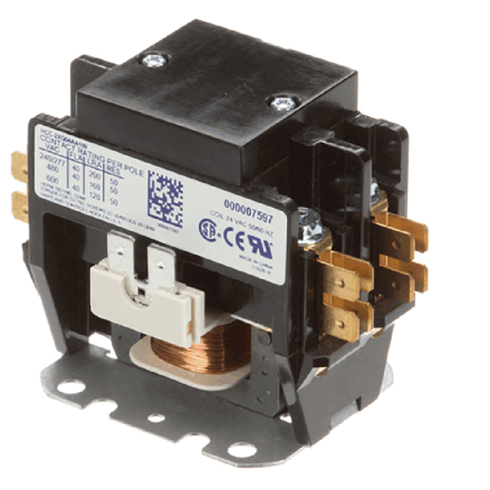 Manitowoc 7597 Contactor 2 Pole 24v 5 0/60hz