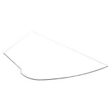 Alto-Shaam GL-26035 Glass End 3/16" Clear Te Mperedty2's