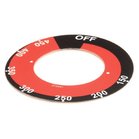 Star Mfg 2M-Z15451 Label Knob Elec. T Stat