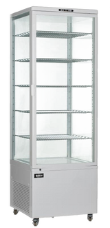 Omcan 34874 (RS-CN-0500) Display Case Refrigerated 500 Liters (17.65 Cu. Ft.) Capacity
