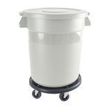 Thunder Group PLTC020W Trash Can 20 Gallon Round