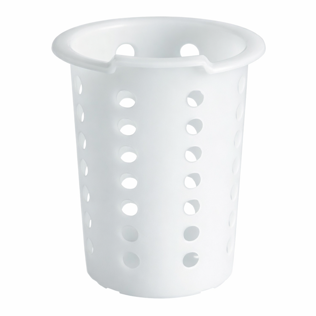 Quantum SG-CH Store Grid Flatware Holder Cylinder 4" Diameter On Top