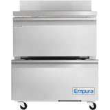 Empura Refrigeration E-KUC27W-D2 Undercounter Reach-In Refrigerator Work Top (2) Drawers