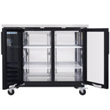 Empura Refrigeration E-KBB48-2G-24 Back Bar Cooler 49.1"W X 24.4"D X 41.7"H 12.5 Cu. Ft. Capacity