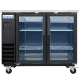 Empura Refrigeration E-KBB48-2G-24 Back Bar Cooler 49.1"W X 24.4"D X 41.7"H 12.5 Cu. Ft. Capacity