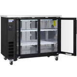 Empura Refrigeration E-KBB48-2G-24 Back Bar Cooler 49.1"W X 24.4"D X 41.7"H 12.5 Cu. Ft. Capacity