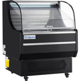 Empura Refrigeration E-RCDC-35B Refrigerated Display Case Countertop 34.6"W X 22.4"D X 27"H