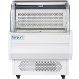 Empura Refrigeration E-HACMR-36W Horizontal Air Curtain Merchandiser 35.4"W X 33.3"D X 46"H 7.5 Cu. Ft. Capacity
