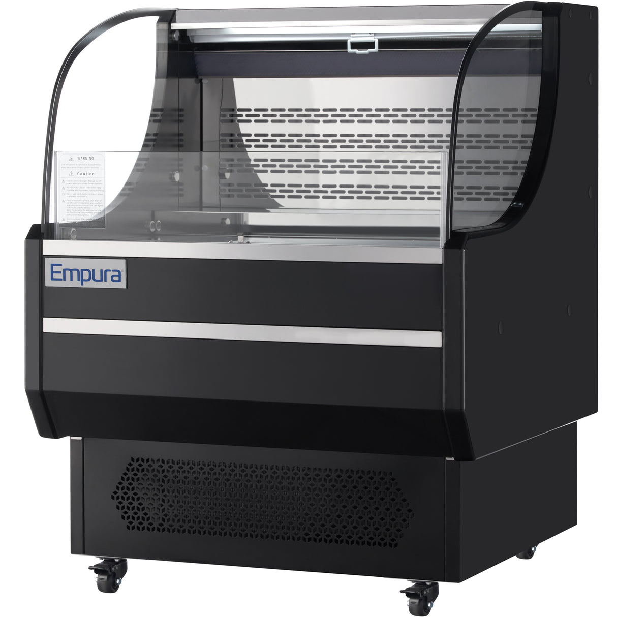 Empura Refrigeration E-RCDC-35B Refrigerated Display Case Countertop 34.6"W X 22.4"D X 27"H
