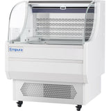 Empura Refrigeration E-HACMR-36W Horizontal Air Curtain Merchandiser 35.4"W X 33.3"D X 46"H 7.5 Cu. Ft. Capacity