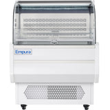 Empura Refrigeration E-HACMR-36W Horizontal Air Curtain Merchandiser 35.4"W X 33.3"D X 46"H 7.5 Cu. Ft. Capacity