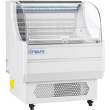 Empura Refrigeration E-HACMR-36W Horizontal Air Curtain Merchandiser 35.4"W X 33.3"D X 46"H 7.5 Cu. Ft. Capacity