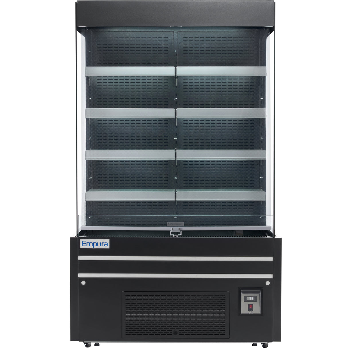 Empura Refrigeration E-VOAR-48B Open Air Merchandiser 48.4"W × 29"D × 79.9"H 26.8 Cu. Ft. Capacity