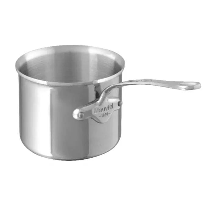 JB Prince S399 12 M'Cook Bain-Marie Saucepan 0.9 Qt. 4.7" Dia. X 5.9"H