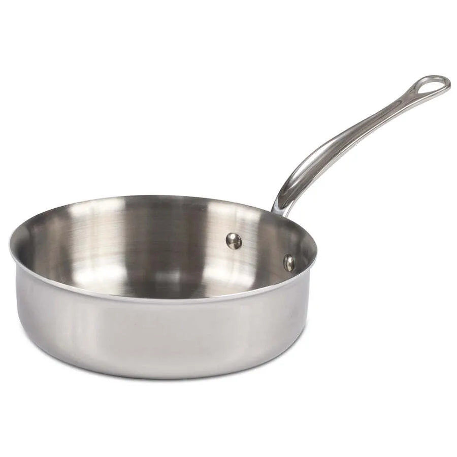 JB Prince S402 20 Mauviel M'Cook Sauce Pan 1.9 Qt. 8" Dia. X 7"H Round