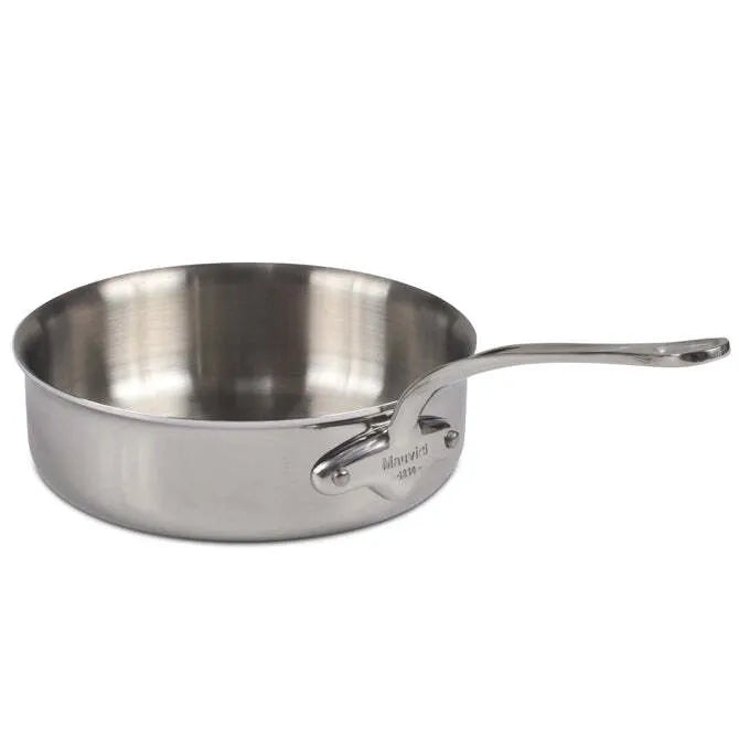 JB Prince S402 20 Mauviel M'Cook Sauce Pan 1.9 Qt. 8" Dia. X 7"H Round