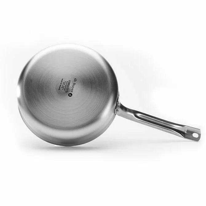 JB Prince S481 24 De Buyer Alchimy Straight Saute Pan 9.5"dia Brushed Finished