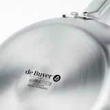 JB Prince S485 20 De Buyer Alchimy Saute Pan 7.8"dia Round Bottom